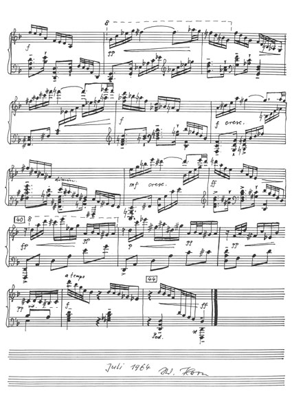 op.8 Nr.9 d-moll »Roland«, 1964, 3