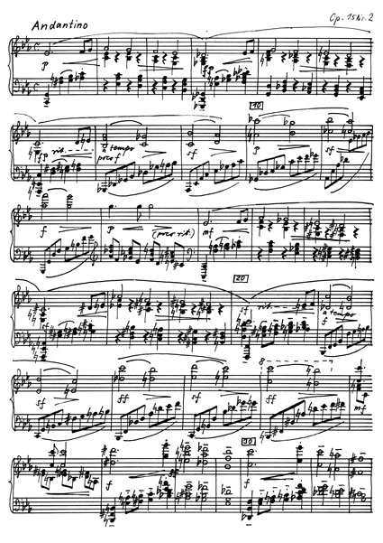 op.15 Nr.2 c-Moll, 1968-69, 1