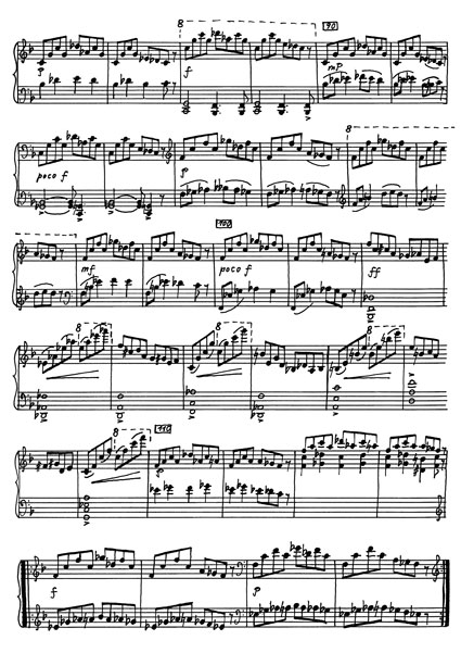 Klavierstück d-Moll, 1979, 4