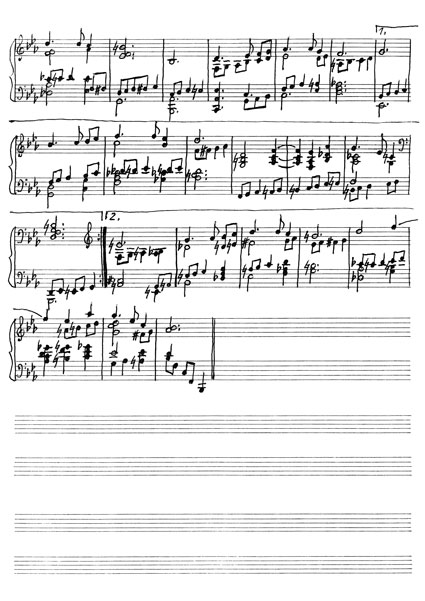 Klavierstück Es-Dur, 1-2000, 2